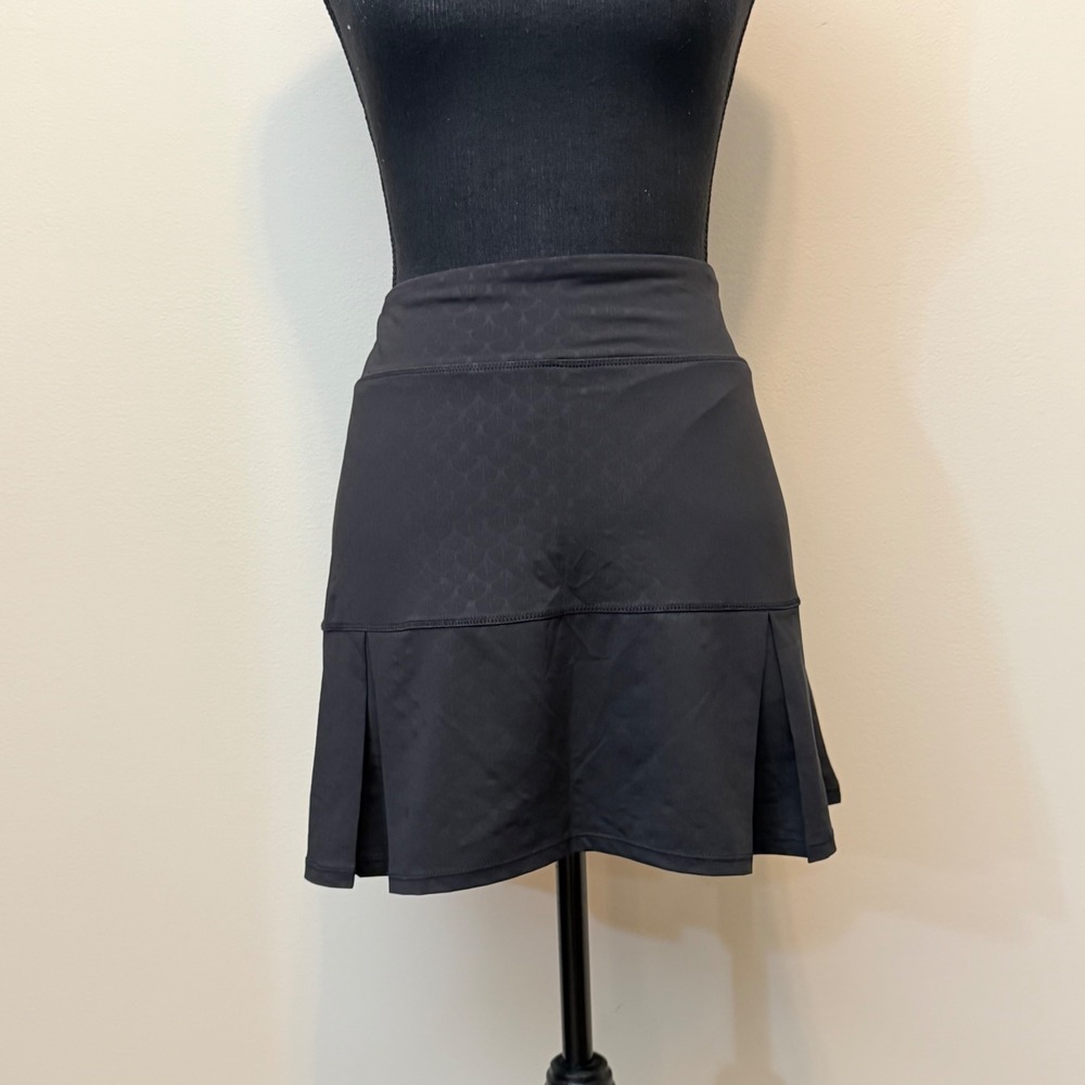 Reel Legends Keep-It-Cool Skort Skirt Womens PXL Black Scales Active Gorpcore